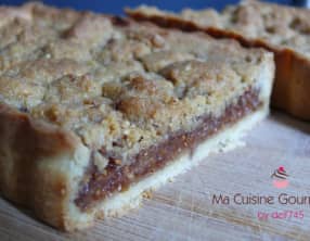 Tarte crumble figue