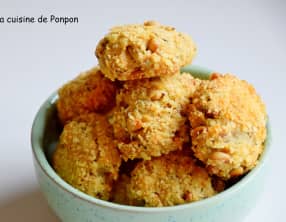 Cookies apéro au parmesan et pignon