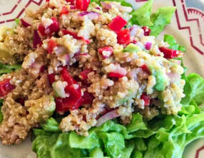 Salade légumes et quinoa