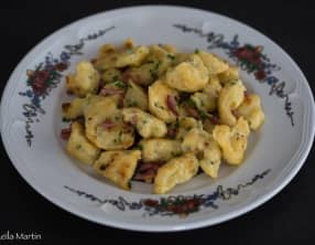 Käseknepfle gnocchis au fromage blanc