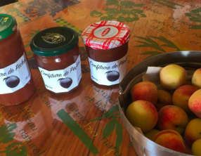 Confiture de pêches au Companion