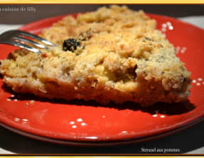 Streusel aux pommes