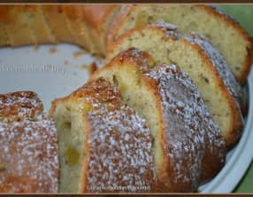 Gâteau aux pommes et noisettes