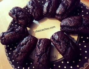 Cakes individuels chocolat courgette