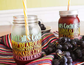 Jus onctueux raisin et mangues