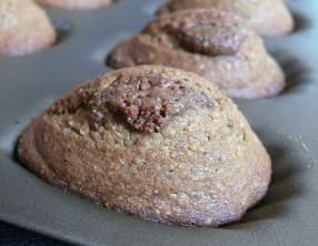 Madeleines Noisettes Epeautre Praliné