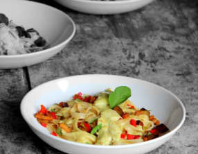 Tagliatelles au curry Thaï