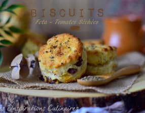 Cookies aux tomates séchées et feta