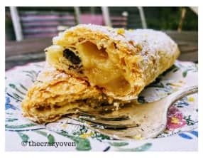 Feuilletée pommes poires chocolat