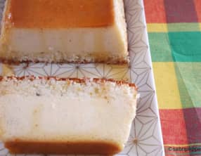Flan coco antillais