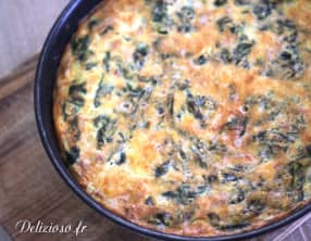 Frittata thon épinards