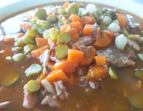 La langue de boeuf braisée à la sauce piquante de ma belle-maman