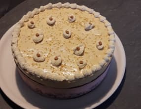 Entremet poire caramel d'après Christophe Felder