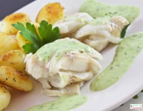 Cabillaud vapeur de persil