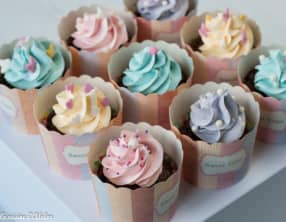 Cupcakes aux couleurs des princesses Disney