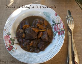 Daube de boeuf à la provençale