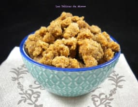 Streusel aux noisettes