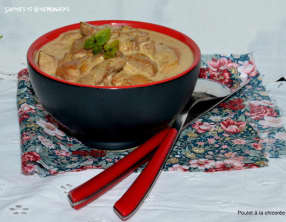 Poulet à la chicorée façon indienne