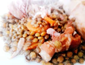 Mon petit salé aux lentilles