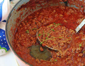 Sauce tomate bolognaise