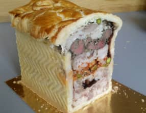 Pâté en croûte veau et volaille