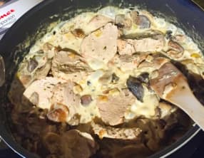 Filet mignon aux champignons