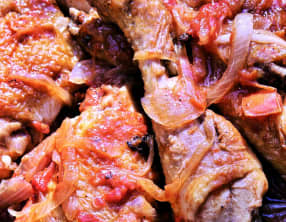 Cuisses de poulet sautées à l'Aveyronnaise