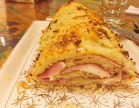 Roulé de pommes de terre au jambon et à la mozzarella au Companion