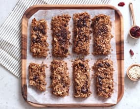 Barres de céréales maison