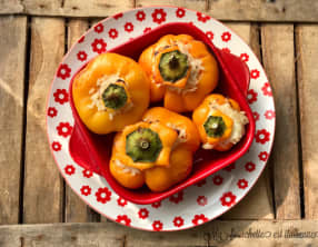 Poivrons farcis au riz