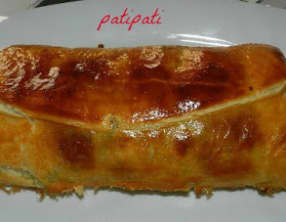 Saumon en croûte avec épinard-crème