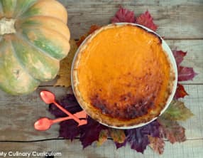 Tarte à la citrouille