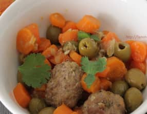 Boulettes de bœuf carottes