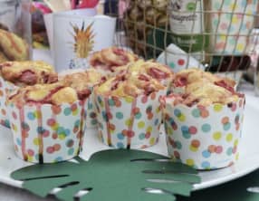 Muffins à la fraise