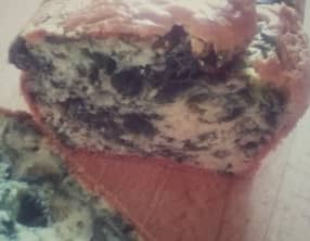 Cake aux épinards et fromage frais