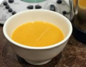 Potage potiron poivrons tomate