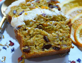 Carrot cake à l'avocat
