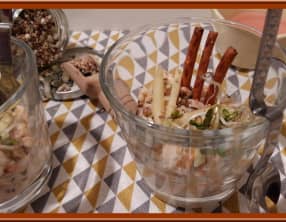 Salade de Chou blanc blanc et Carottes