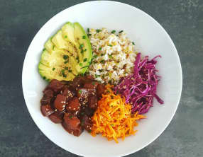 Poke bowl croquant au thon