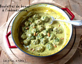 Boulettes de boeuf à l’indonésienne