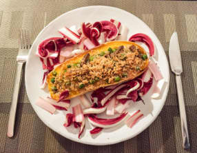 Courge delicata  farcie