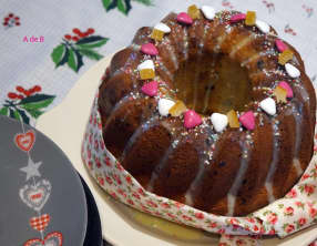 Mouskoutchou ou meskouta, pépites de chocolat et oranges confites