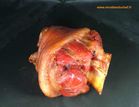 Jarret de porc laqué