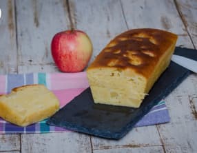 Cake aux pommes et au miel