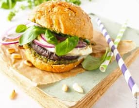 Mini burger végétarien