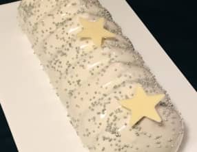 Bûche marrons myrtilles