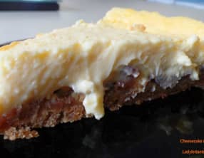 Cheesecake rhum raisins