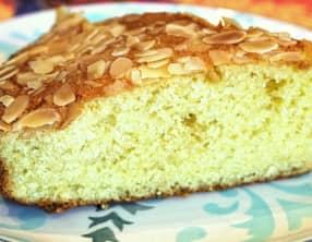 Gâteau moelleux aux amandes et au citron
