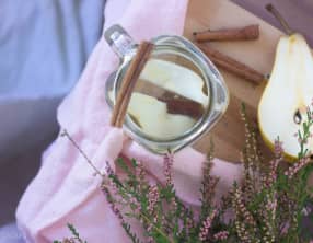 Eau aromatisée poire cannelle