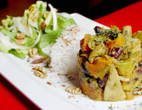 Cari légumes curcuma coco